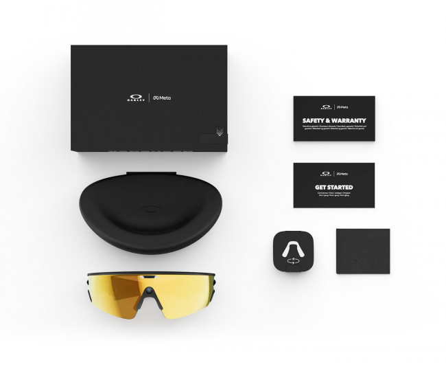Смарт-очки Oakley Meta Vanguard Black Lens color: Prizm™ 24K
